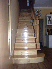 Сосновая лестница